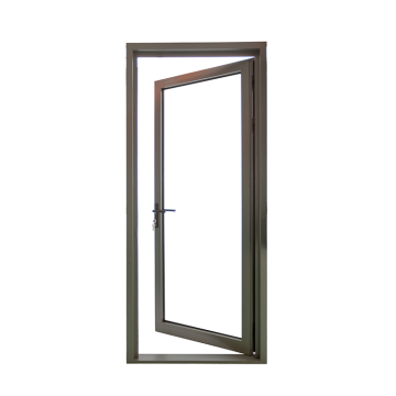 Modern Aluminum Double Casement Front Doors