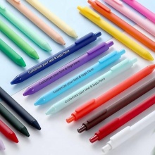 TIKE Multicolor Retractable Black Ink Ballpoint Pens - Advertising & Gift Pens