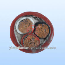 Multicore silicone rubber insulated cable and wire