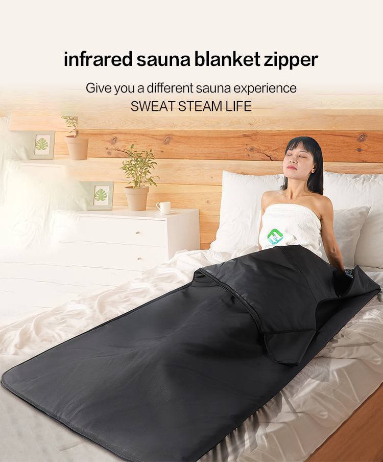 Home use sauna detox blanket thermal far infrared sauna blanket