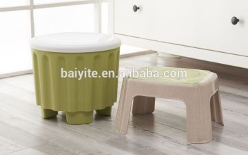 multifunction plastic storage stool