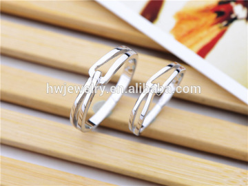 925 silver rings couple jewelry rings fashion