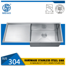 Farmhouse SUS304 Stainless Steel Kitchen Sinks Double Bowl