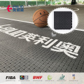 Azulejos de goma SES para la cancha de baloncesto interior y al aire libre ambos