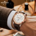 SKYSEED herenhorloge mode eenvoudig mechanisch horloge