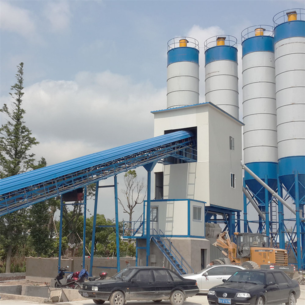 HZS60 commercial Alibaba Myanmar concrete batching plant