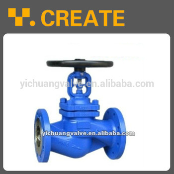 DIN bellow seal globe valve