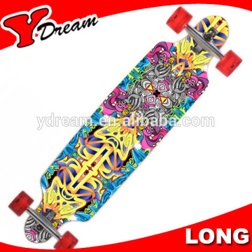 Custom Shape Traditional most expensive long board Skateboard