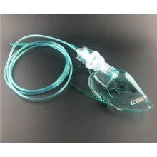 Dual-action atomizing mask with mask and atomizer