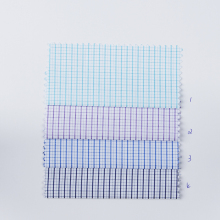 Check Polyester fabric Dobby Bamboo fabric Worker's Shirt