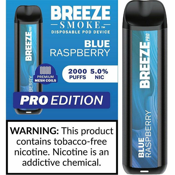 Электронная сигарета Breeze Pro 2000 Puffs