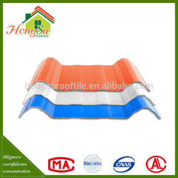 Good performance Fire resistance 3 layer plastic house roofs