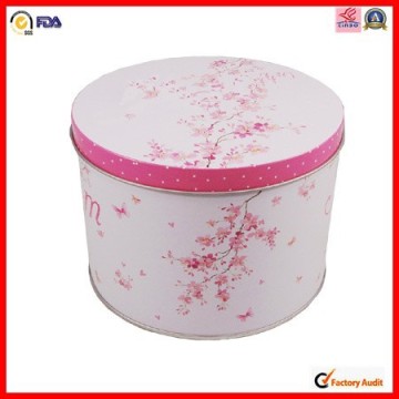 round cake cup tin can