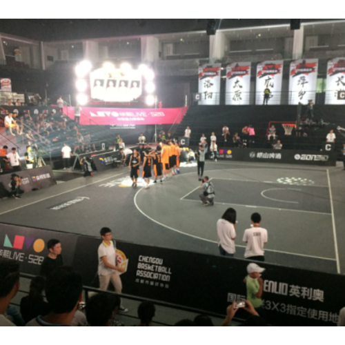 Enlio Sports Flooring 3x3 농구 코트 표면