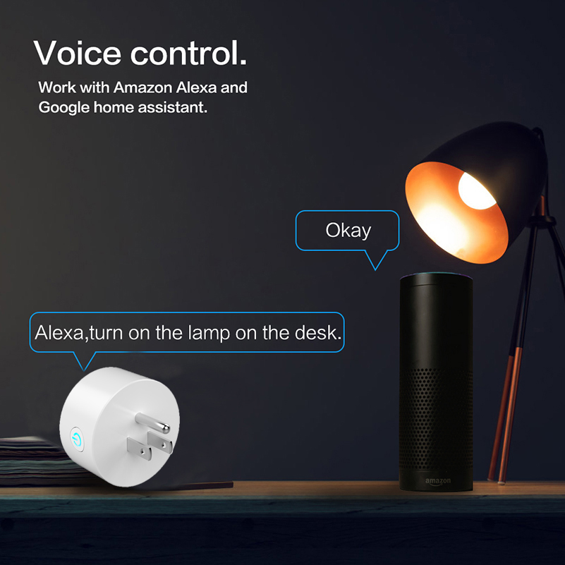 Wifi Alexa Smart Socket  Mini Smart Plug WiFi Smart Home Devices PCB Design