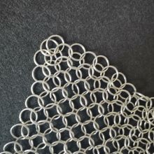 Stainless Steel Chain Mail Curtain 304 Ring Mesh