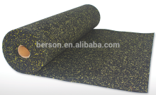 colored speckles rubber gym flooring/rubber interlocking tiles/rubber tiles
