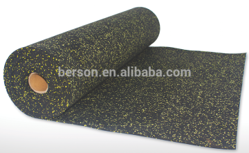 colored speckles rubber gym flooring/rubber interlocking tiles/rubber tiles