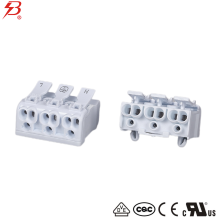3 pins fast connection push wire connector