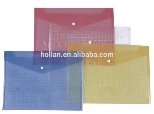 Premium Quality Clear A4 carpeta de archivo de hebilla