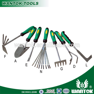 TPR grip G304 S/S Garden Tool Set / 7pcs per set
