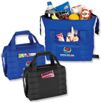 Insulated cooler tote bag