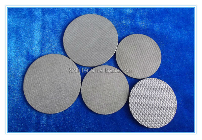 Backwashing 5 micron 10 micron Standard Multi-Layer Stainless Steel Filter Mesh