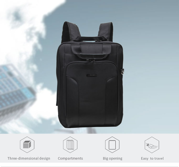 N295 Wholesale large capacity double-deck business backpack laptop backpack