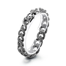 KALEN Fine Gothic Men's Stainless Steel Cuban Link Bracelet