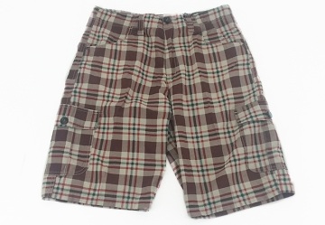 Business casual plaid shorts, apparel stock