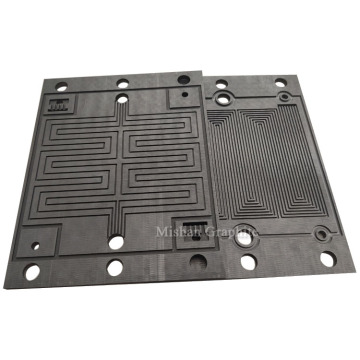 Custom Graphite Flow Field Graphite Bipolar Plate