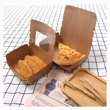 Disposable takeaway biodegradable printed paper fast food