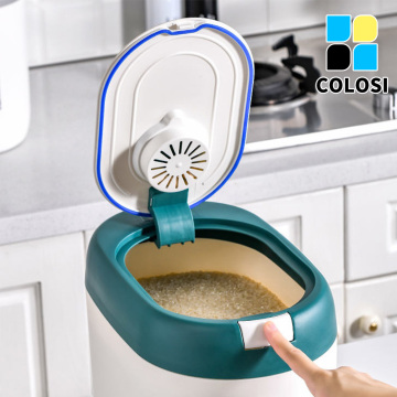 Moisture proof storage bucket