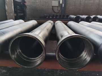 Socket cast iron pipes