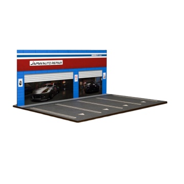 Custom 1/32 Scale Aosong Board Street View Series: Simple Mosaic Parking Lot Model