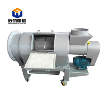 Large capacity centrifugal sifter for pellet