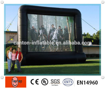 2014 Popular Movie Theater Screen Inflatable Movie Screen