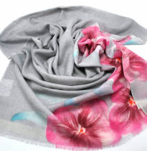 Hand Painting Pure Cashmere Scarf