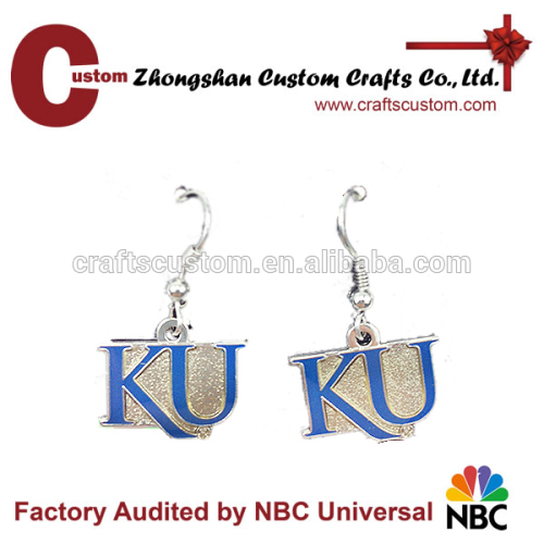 Advertising Custom Popular Souvenir earrings as gifts bulk Wholesale