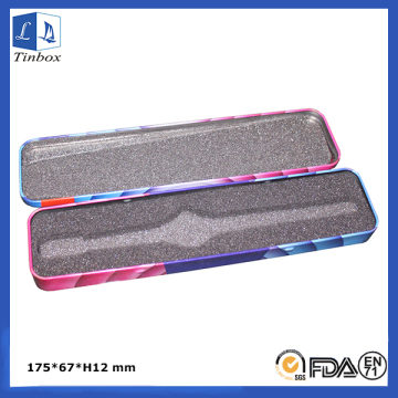 Middle Metal Pencil or Pen Tin Case