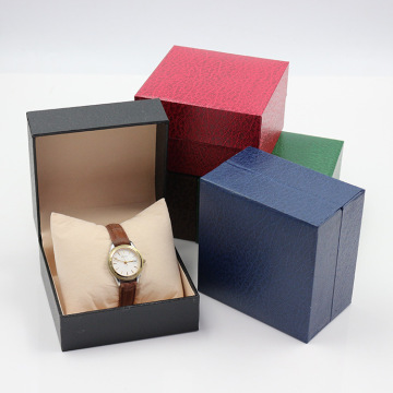 Leatherette paper high end watch box