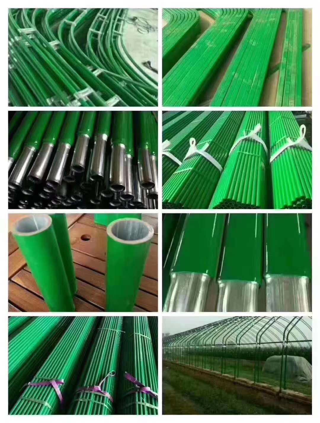 Single-span steel structure Greenhouse Steel Pipe