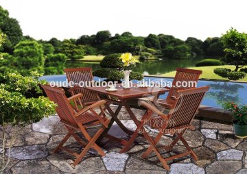 solid wood folding furniture / table and chair