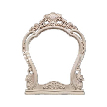 Unfinished Wood Carving Mirror Frames