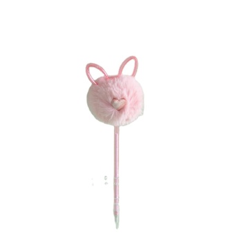 Wholesale Kawaii Pens: Branded Pom Pom Pens with Logo