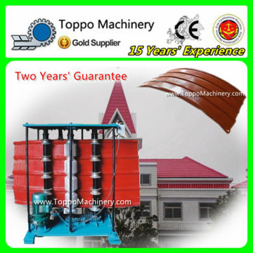 Manual Aluminum Iron Roof Sheet Crimping Machine