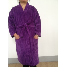 Adult Velour Kimono Bathrobe
