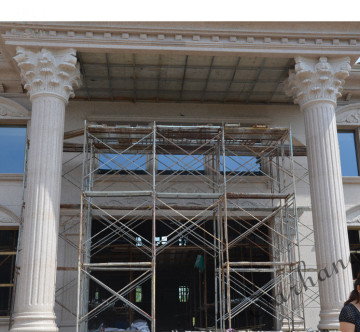new design marble granite columns