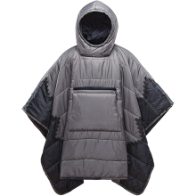 Lightweight Camp Sleeping Bag: Envelope Poncho Hoodie Blanket