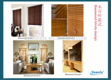 50MM Manual Wooden Venetian Blinds